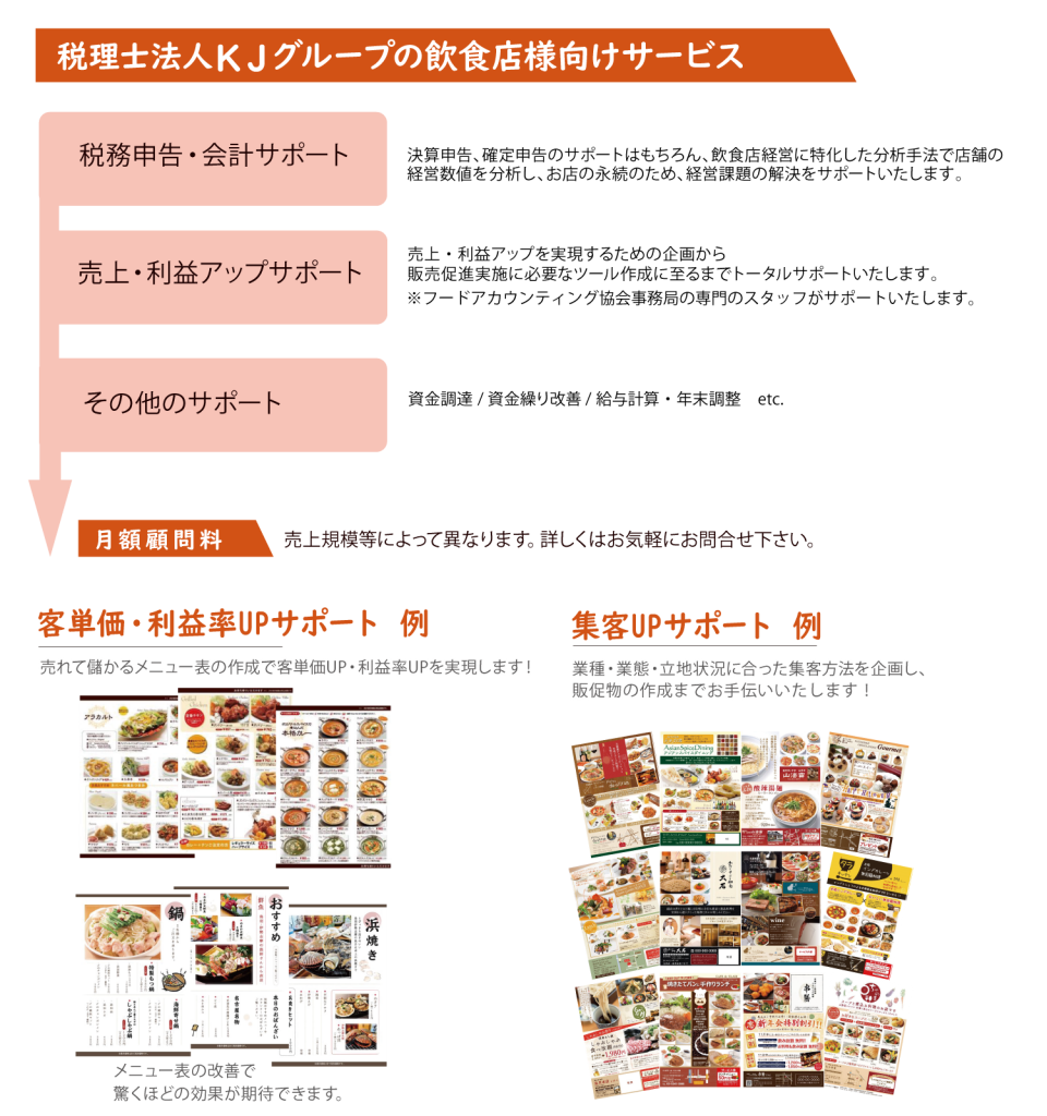 月額顧問料のみで売上集客アップのサポートいたします